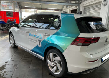 Golf GTE Thermomix Car Wrapping