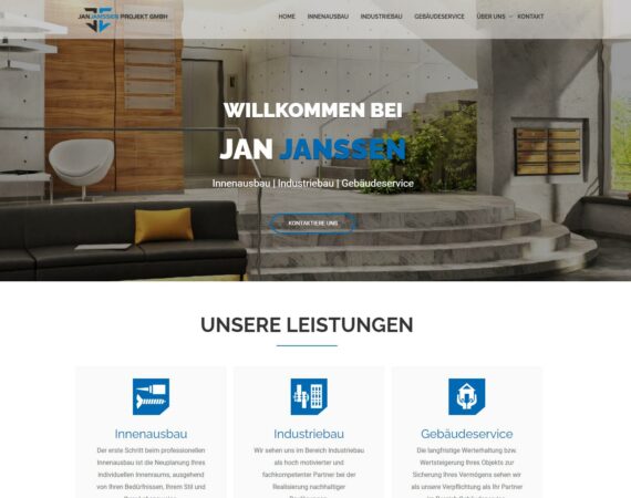 JanJannsen Projekt GmbH // Website JanJannsen24.de