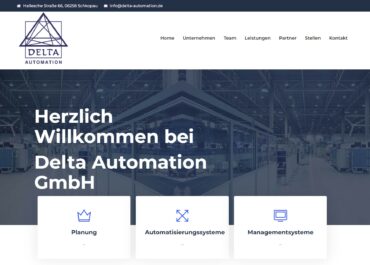 Delta Automation // Website