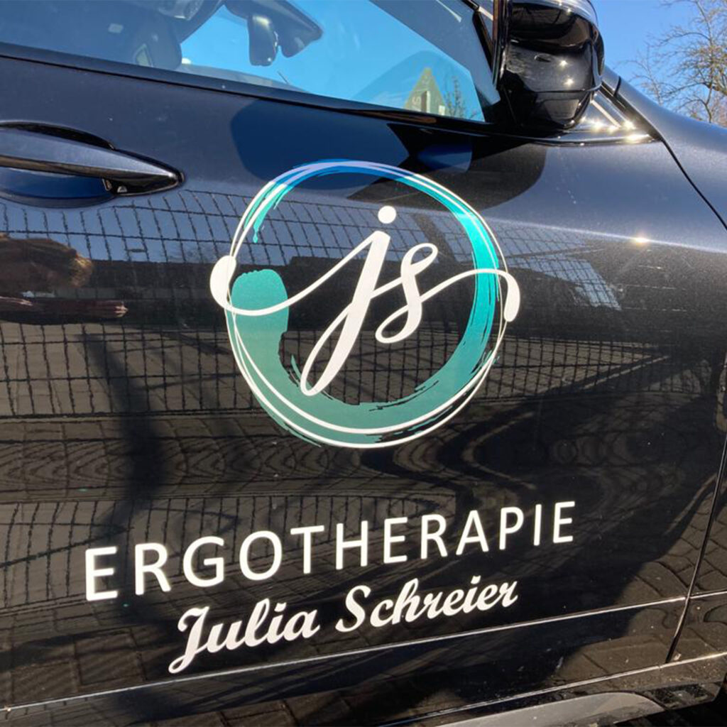 Fahrzeugfolierung // Ergotherapie Julia Schreier