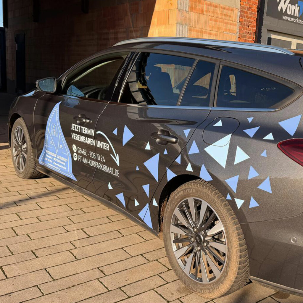 Physiotherapie am Kurpark // Fahrzeugfolierung