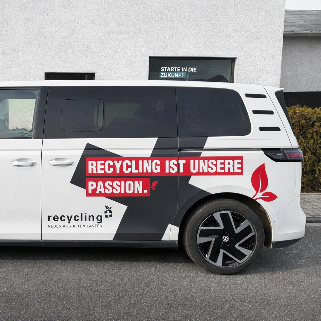 Fahrzeugfolierung // Recycling Plus GmbH