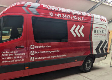 Fahrzeugfolierung // Dachdeckerfachbetrieb Henke
