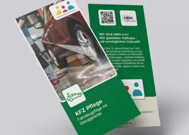 Hallesche Behindertenwerkstatt e. V. // Flyer