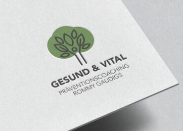 Logodesign // Gesund & Vital Rommy Gaudis