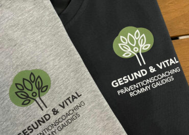Textildruck // Gesund & Vital Rommy Gaudigs