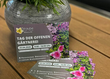 Flyer // Gärtnerei Straube