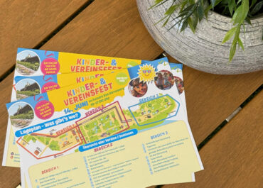 Stempelkarten Flyer // Kinder- & Vereinsfest