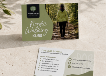 Visitenkarten // Gesund & Vital