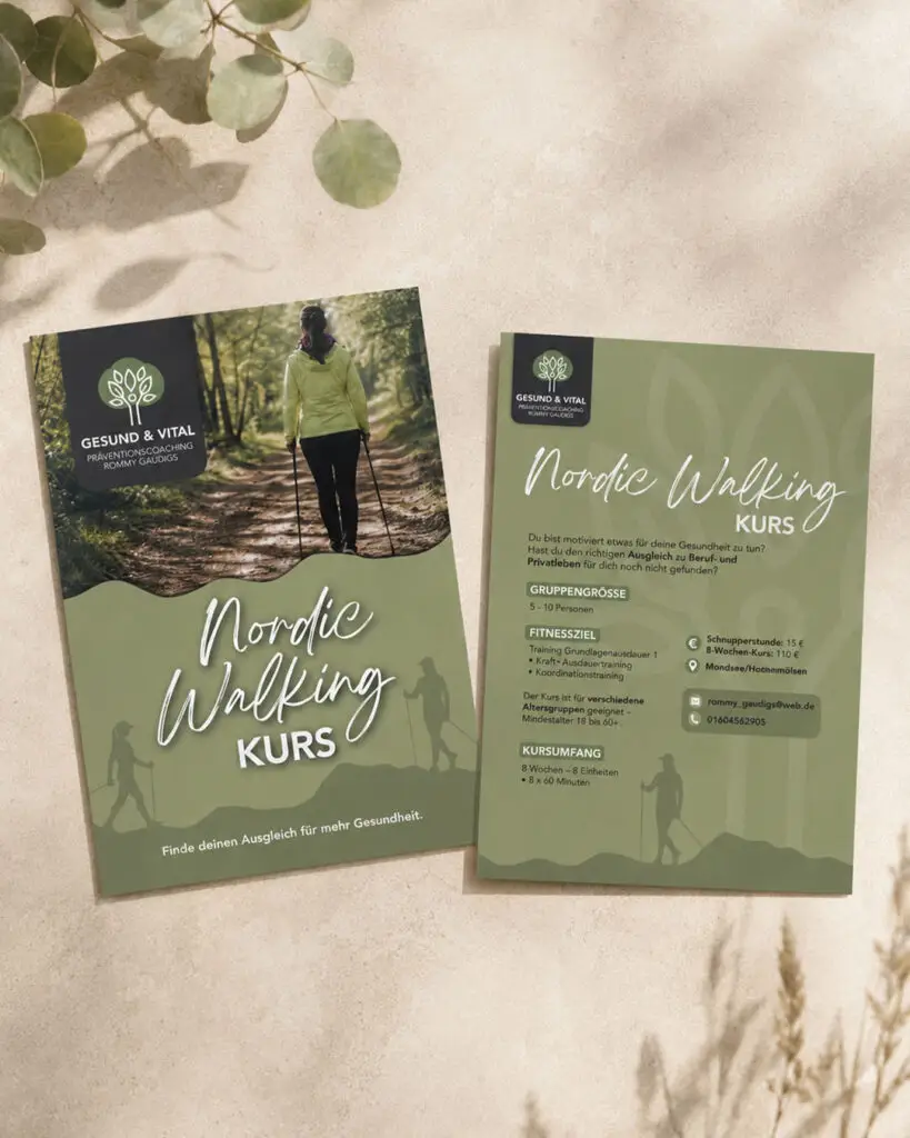 Flyer // Gesund & Vital