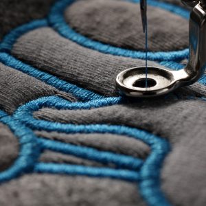 embroidery and application with embroidery machine - macro of pr